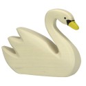 Swimming Swan (Cygne Nageant) - Holztiger