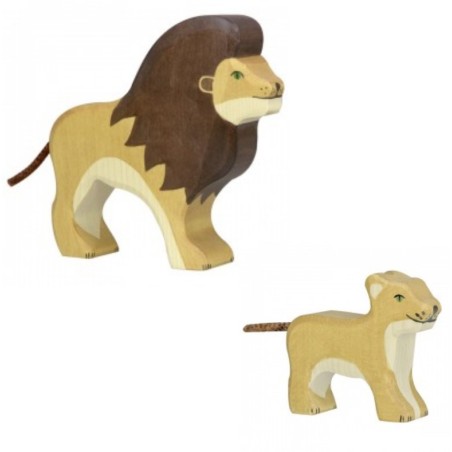 Holztiger Lion Set