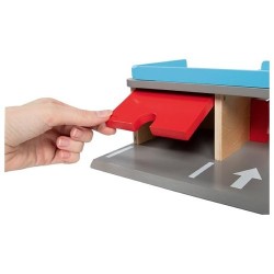 Parking en bois GOKI - Garage 2 niveaux, Station Service/Lavage