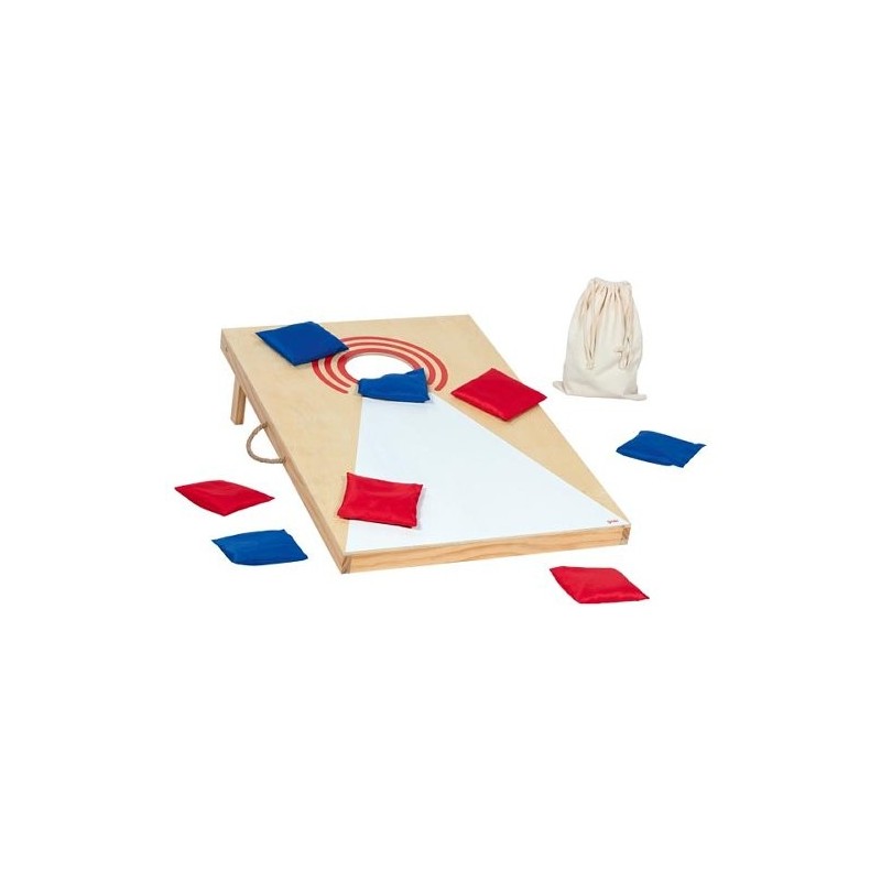 Jeu de lancer en bois CORNHOLE - 10 élèments