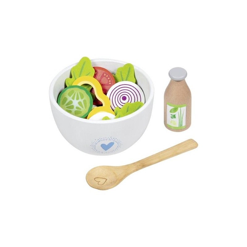 Jeu cuisine d'enfant " Salade à composer" avec ses 24 élèments Jeu cuisine d'enfant " Salade à composer" avec ses 24 élèments