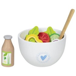 Jeu cuisine d'enfant " Salade à composer"  avec ses 24 élèments