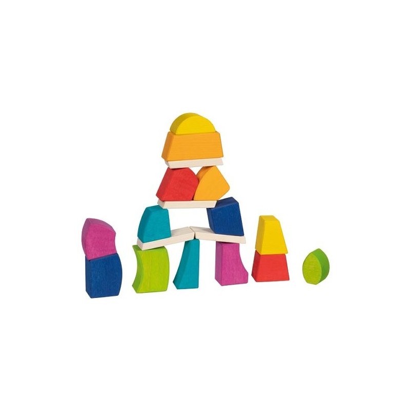 Jeu de construction en bois - Créo - 8 élèments