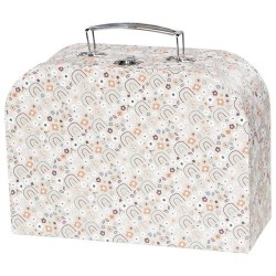 Valise  Appartement avec meubles, poupée et accessoires - 10 élèments