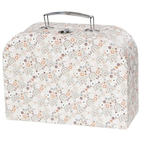 Valise  Appartement avec meubles, poupée et accessoires - 10 élèments