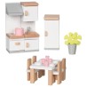 copy of Accessoires en bois pour maisons de poupées - meubles de salon - 15 éléments