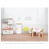 copy of Accessoires en bois pour maisons de poupées - meubles de salon - 15 éléments
