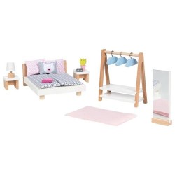 copy of Accessoires en bois pour maisons de poupées - meubles de salon - 15 éléments