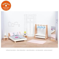 copy of Accessoires en bois pour maisons de poupées - meubles de salon - 15 éléments