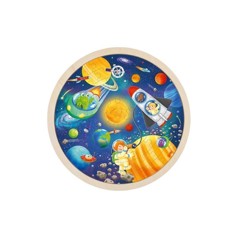 Puzzle rond - Univers - 57 pièces Puzzle rond - Univers - 57 pièces