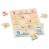 Puzzle en bois pour apprendre à compter - 20 éléments