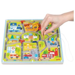 Labyrinthe magnétique avec de super fonctionnalités - Petite ville