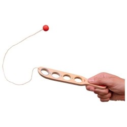 Jeu en bois " Attrape la balle"