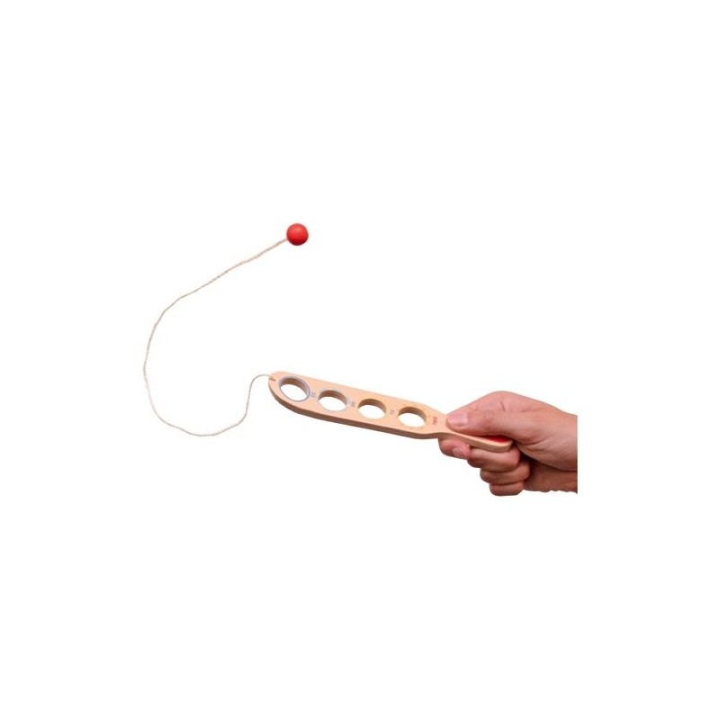 Jeu en bois " Attrape la balle" Jeu en bois " Attrape la balle"