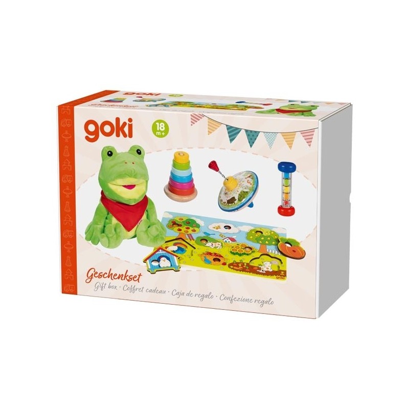 Coffret cadeaux tout fait avec 5 articles différents - A partir de 18 mois