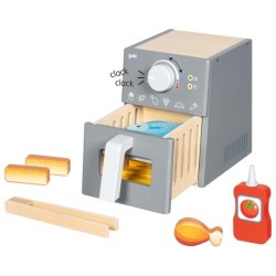 Friteuse à air chaud en bois avec ses accessoires