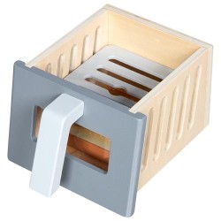 Friteuse à air chaud en bois avec ses accessoires