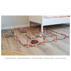 Circuit de construction de routes Flexi Roads - 135 éléments