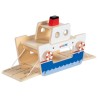 Ferry GokiLine en bois avec 3 véhicules en bois