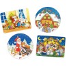 Mini puzzle sur le thème de Noël - 24 pièces
