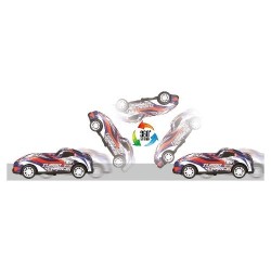 Voiture Rally Racer ( effet salto)  - Fait des saltos à 360° en tirant en arrière