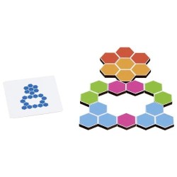 Puzzle Tortue Rosy en bois  et carton  - 41 pièces