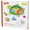 Puzzle Tortue Rosy en bois  et carton  - 41 pièces