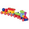 Train en bois avec attaches  magnétiques - Modèle Peru