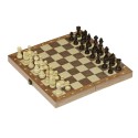 GOKI Jeu d\'échecs Classique en Bois 30x30cm , boîte pliable