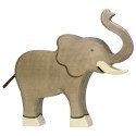 Holztiger - Trunk Raised Elephant (Trompe haute)