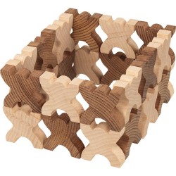 Jeu d'Équilibre et d'Adresse : La Tour des Bonshommes en Bois