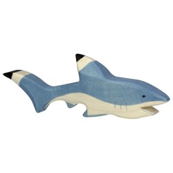 Holztiger - Figurine Requin en Bois